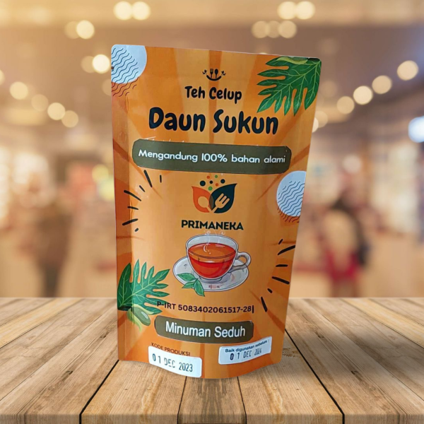 TEH CELUP DAUN SUKUN PRIMANEKA